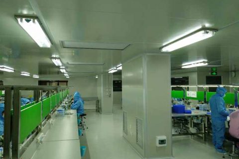 万级电子无尘车间betway必威官方网站空调空气净化设备要求